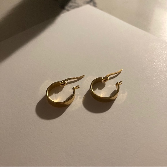 Gold Hoops - Picture 8 of 14